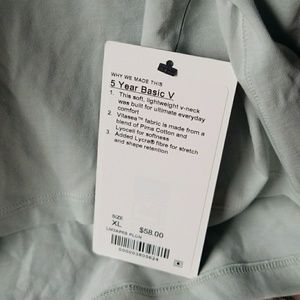 Lululemon 5 year Basic V